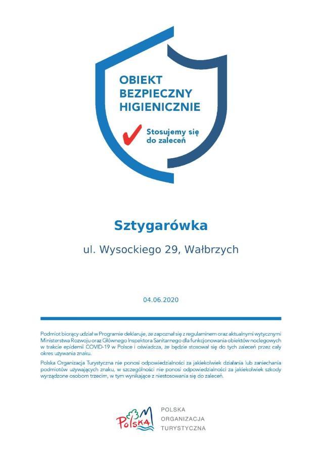 Pokoje Goscinne Stara Kopalnia Wałbrzych Kültér fotó
